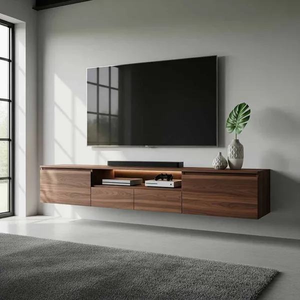 Тренды ТВ тумбы и настенной панели